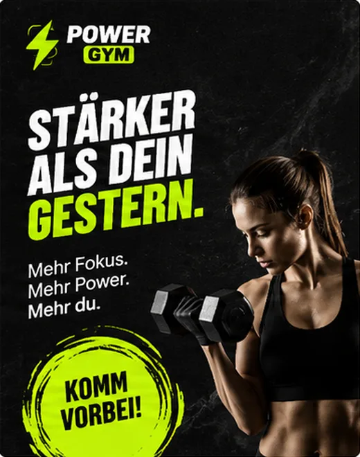 Beispiel-Post Fitnessstudio