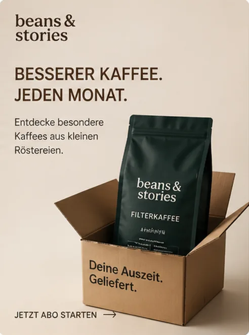 Social-Media-Beispiel für ein Café und seine Kaffee-Spezialitäten
